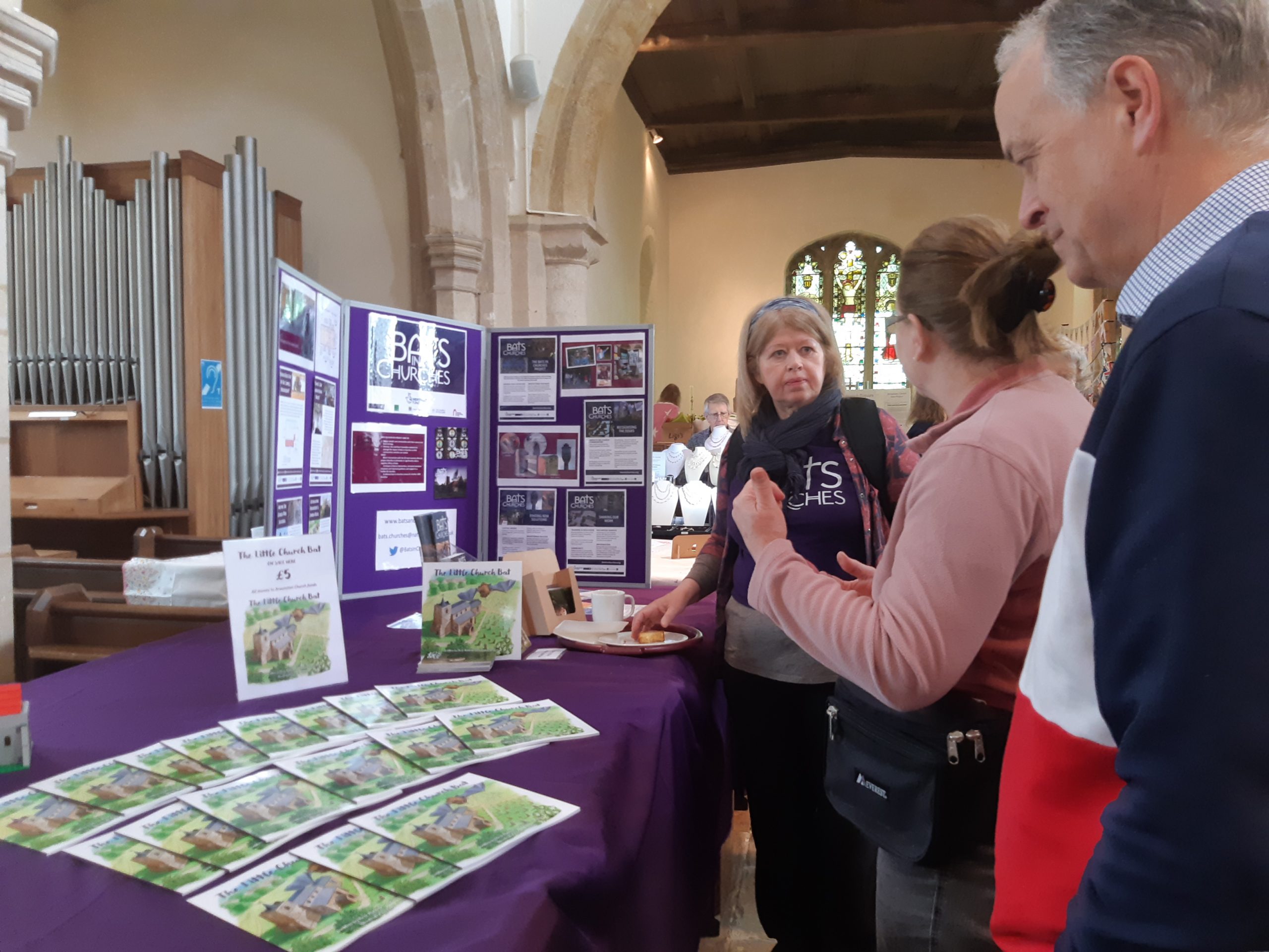 Bats in Churches engagement officer Rose at the Braunston May Fayre