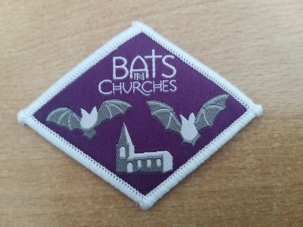An image of the Bats in Churches Challenge Badge
